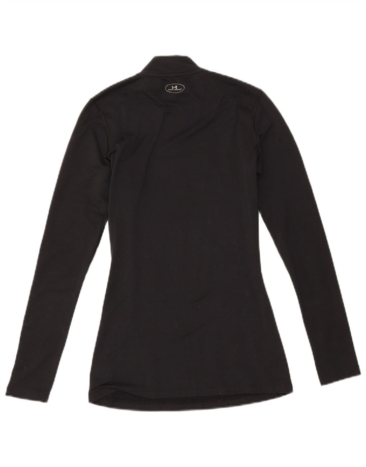 Under Armour Cold Gear Top Manches Longues UK 4 XS Noir Polyester