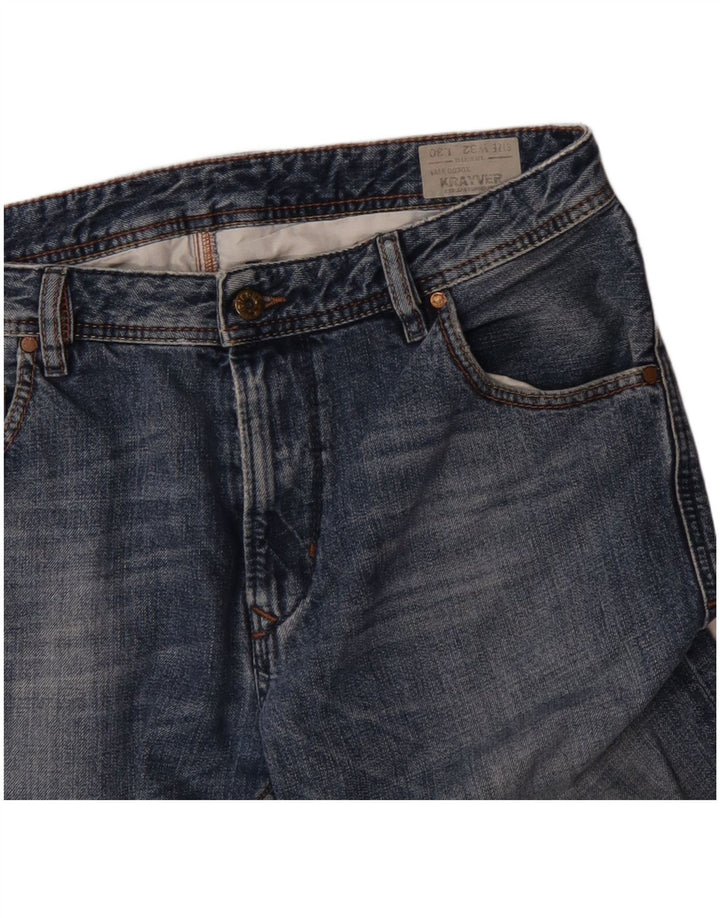 Diesel Jean Krayver Regular Slim W32 L30 Homme Bleu Coton