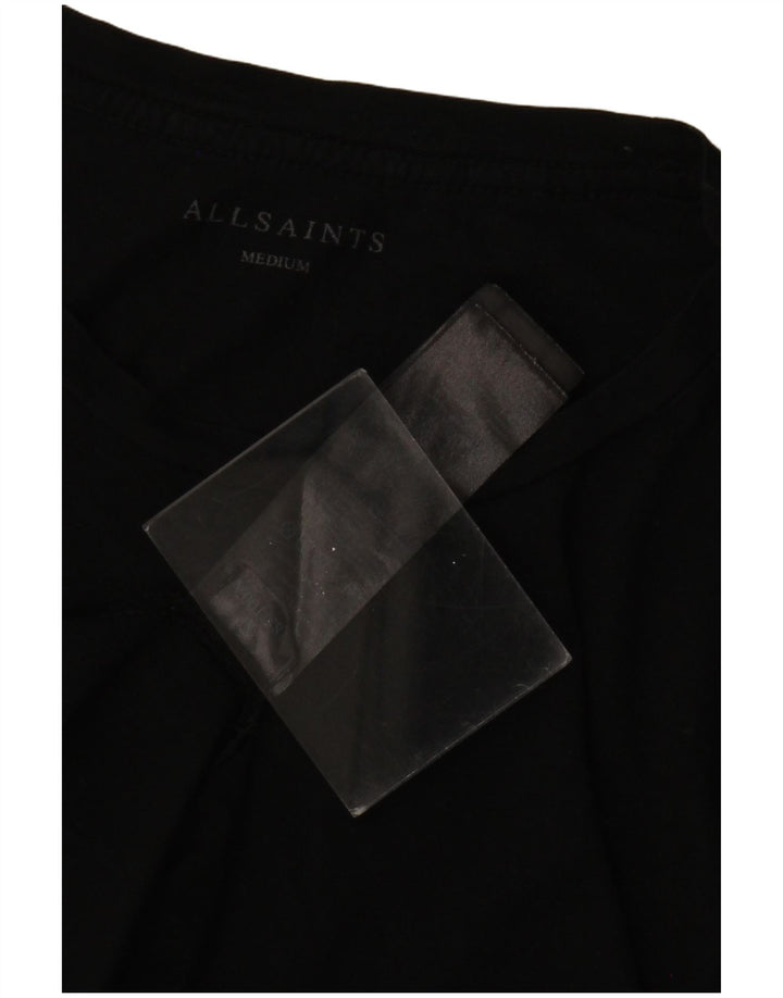 ALL SAINTS T-Shirt Homme Haut Noir Moyen Coton