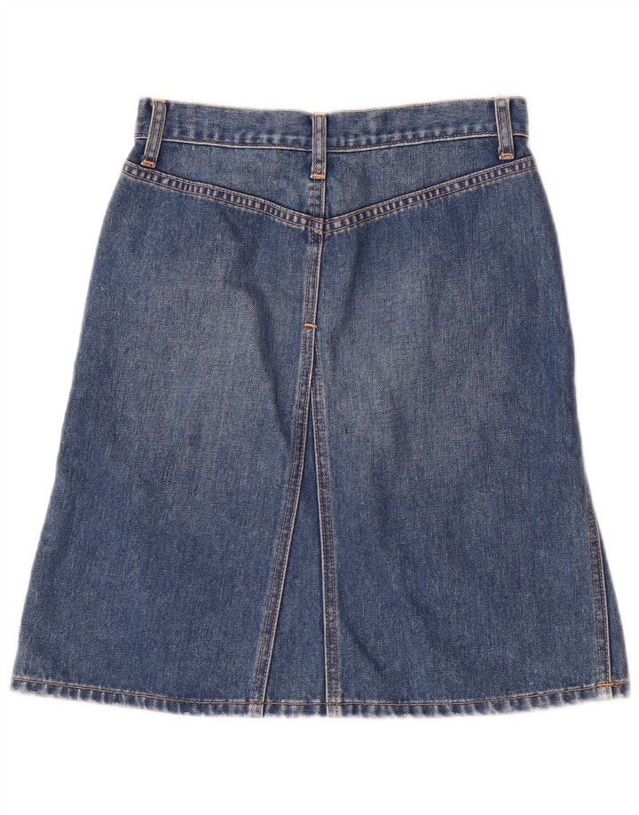 Gap Jupe en jean pour femme US 0 XS W26 Bleu Coton