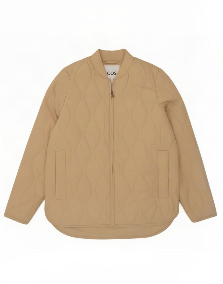 Cos Veste matelassée pour homme UK 34 XS Beige Polyester