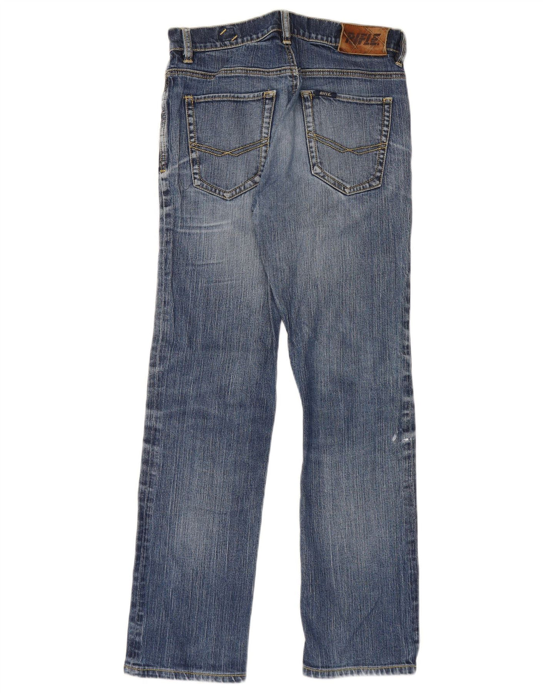 Jean droit femme Rifle W30 L29 bleu coton