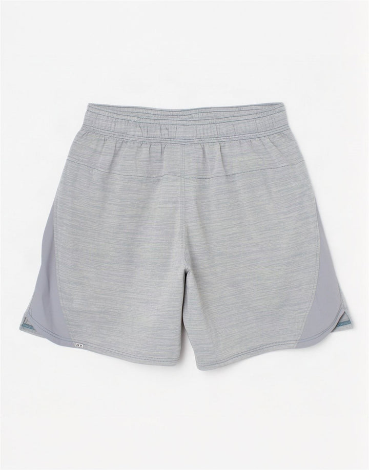 Under Armour Short de Sport Garçon 5-6 ans Bleu Moucheté Polyester