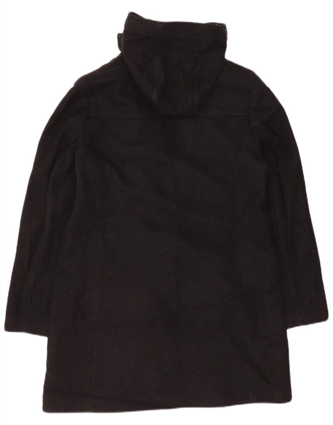 Calvin Klein Manteau à capuche pour femme UK 16 Large Laine noire