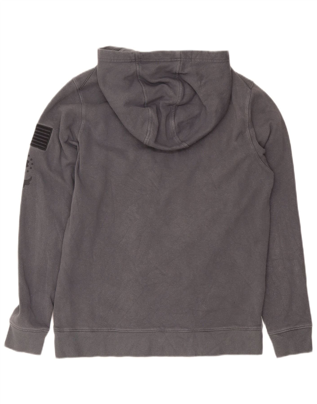 Under Armour Pull à Capuche Graphique Homme Gris Moyen Coton