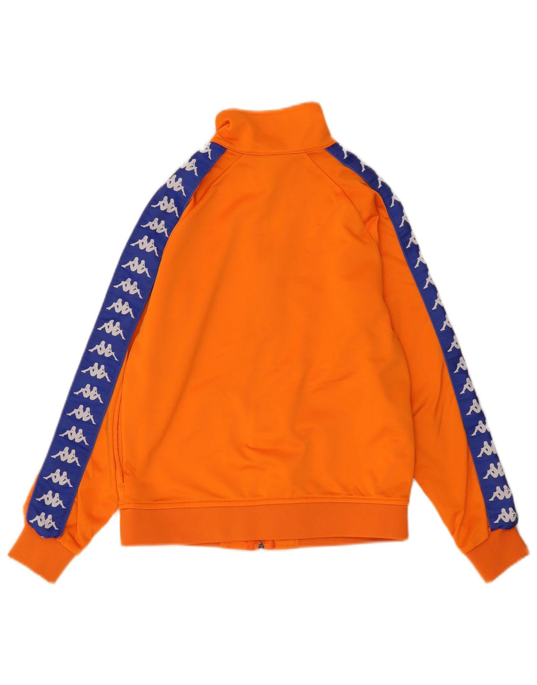 Kappa Veste de survêtement graphique pour garçon 11-12 ans Orange Colourblock