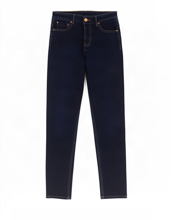 Marks & Spencer Jean slim The Lily pour femme UK 12 Medium W30 L29 Bleu marine