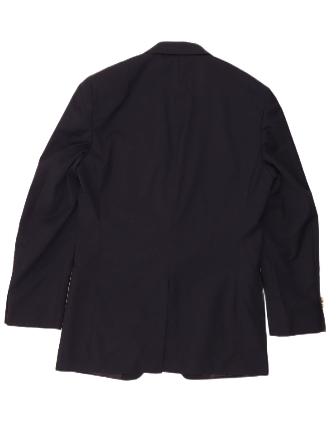 Chaps Veste blazer longue à 2 boutons pour homme UK 38 en laine bleu marine moyen