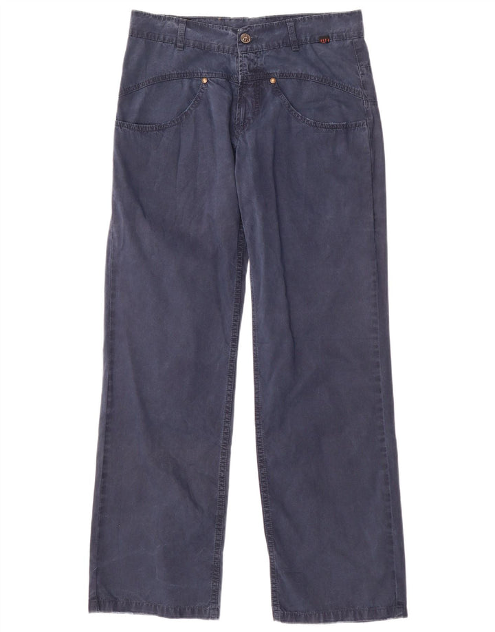 ROBERTO CAVALLI Pantalon décontracté droit Devils pour homme Small W29 L30 Bleu