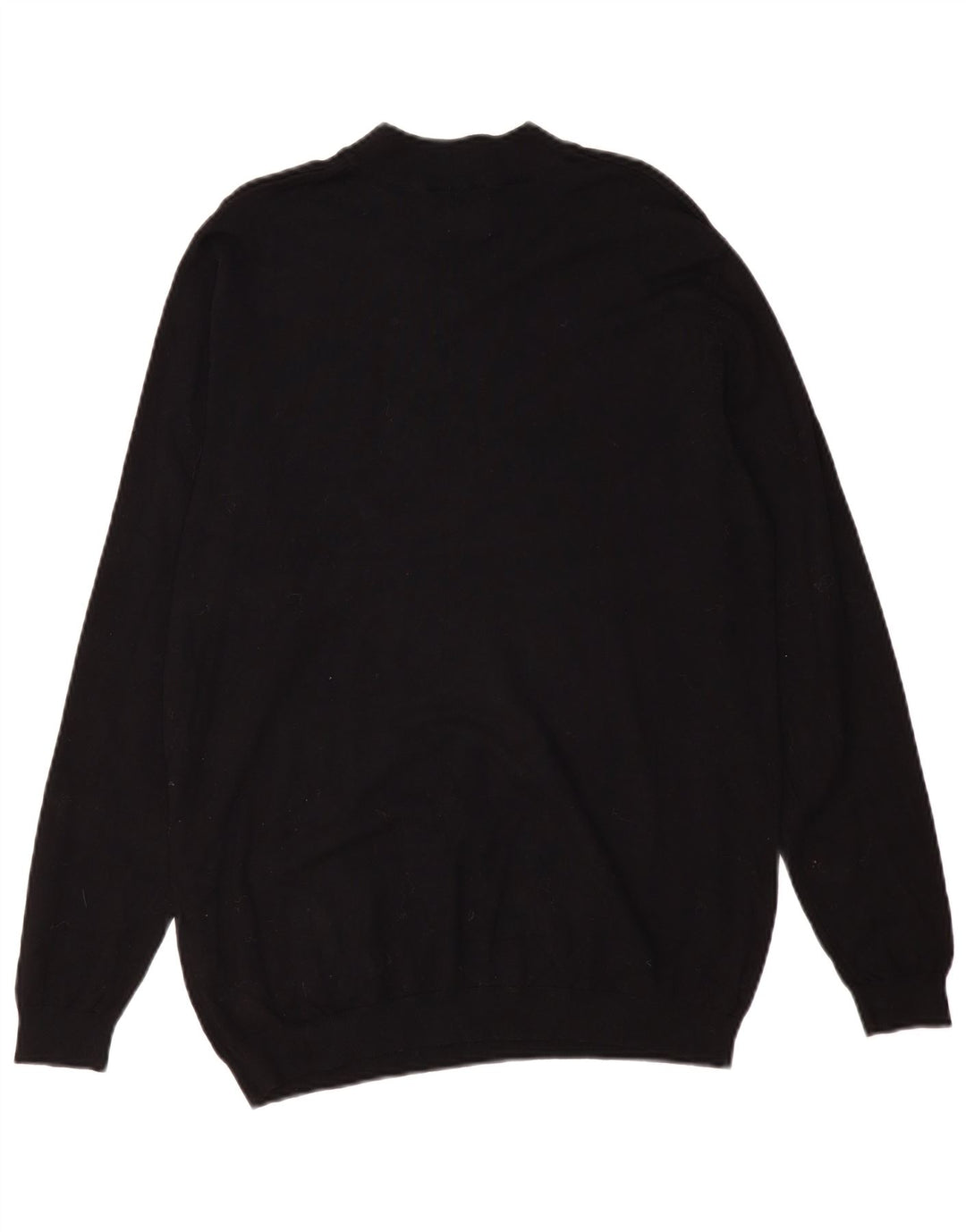 ZARA Pull Col Ras Du Cou Homme Noir Moyen