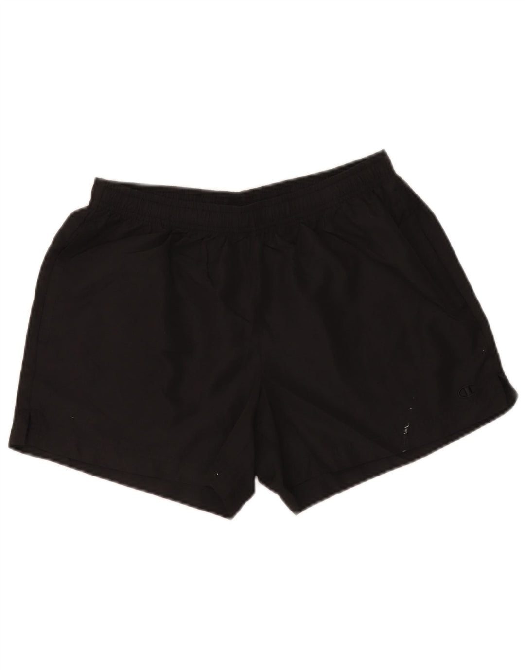 Champion Short de sport pour femme UK 14 Large Noir Polyester