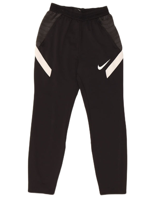 Nike Pantalon de survêtement Dri Fit pour garçon 12-13 ans Large Noir Colorblock