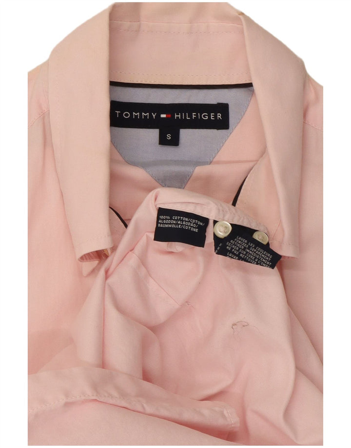 Tommy Hilfiger Chemise Homme Petit Rose Coton