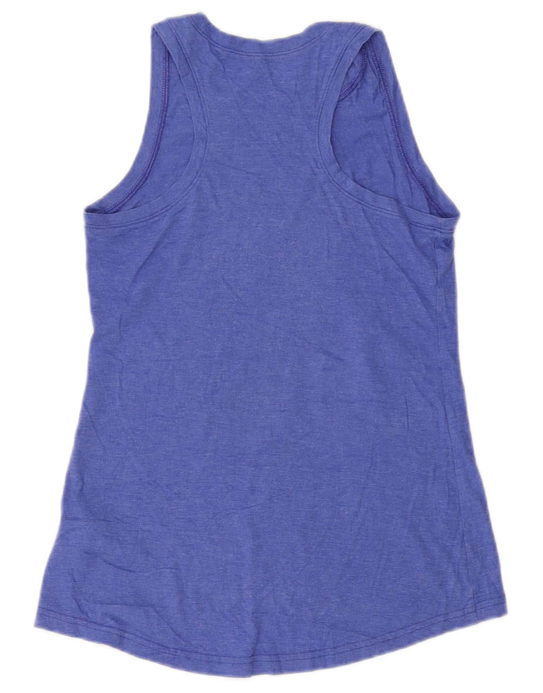 REEBOK Débardeur Femme UK 8 Small Bleu Polyester