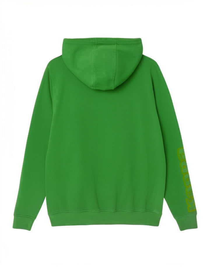 Kappa Pull à Capuche Graphique Homme Vert Moyen Coton