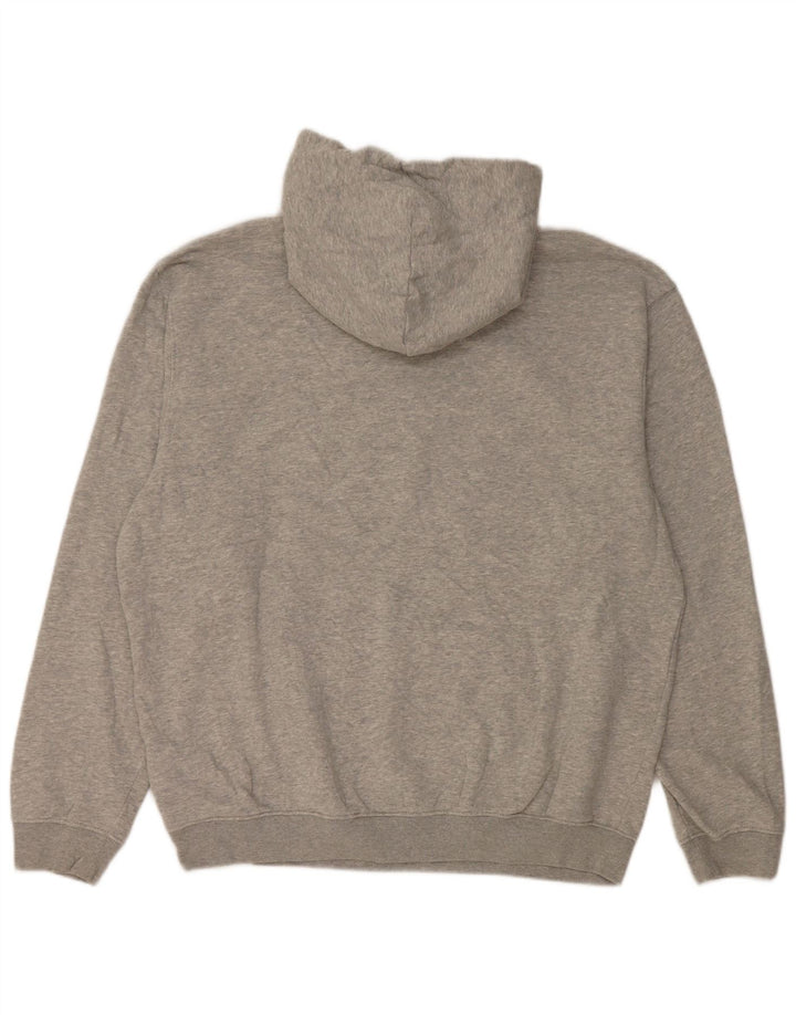 Gap Pull à capuche pour homme Large en coton moucheté gris