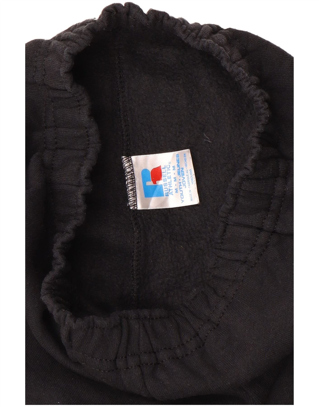 RUSSELL ATHLETIC Pantalon de Survêtement Garçon 13-14 ans Coton Noir Moyen