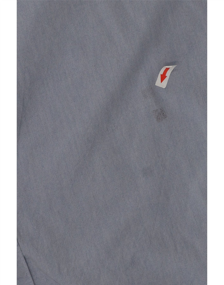 French Connection Chemise à Manches Courtes Homme 2XL Bleu Coton
