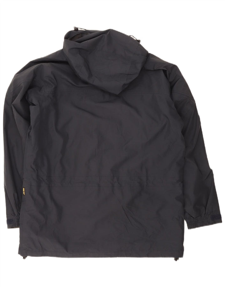 Berghaus Veste de pluie à capuche pour homme UK 40 Large Bleu marine Polyester