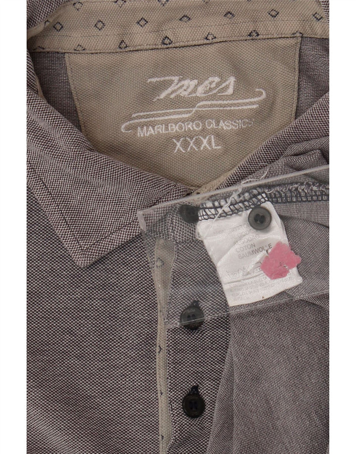 MARLBORO CLASSICS Polo Homme 3XL Gris Coton