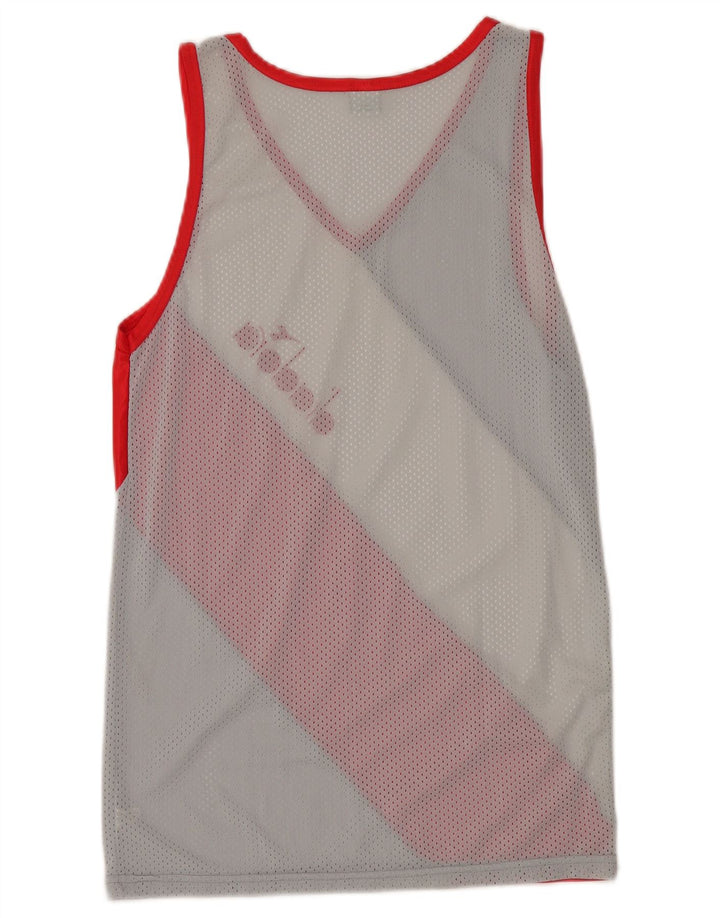 Diadora Débardeur Graphic Small Multicolore Colourblock Polyamide Homme