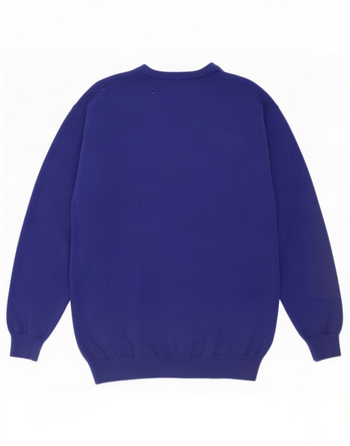 Marks & Spencer Pull St. Michael à col bateau pour homme Bleu Taille L