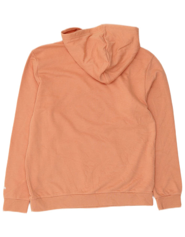 Adidas Pull à capuche graphique pour femme UK 4/6 XS Rose Coton