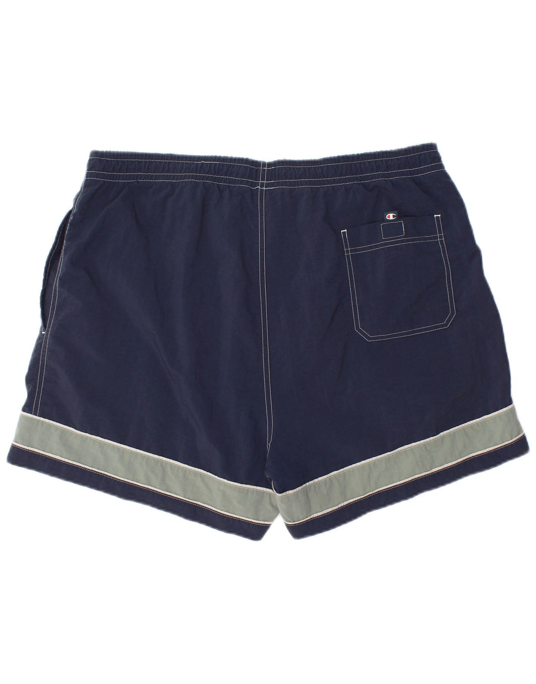 Champion Short de Bain Homme XL Bleu Marine Colourblock Polyamide