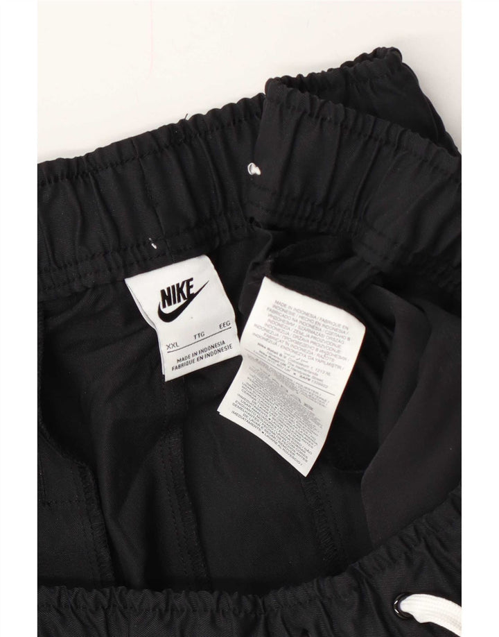 Nike Pantalon de survêtement pour femme UK 20 2XL Noir Polyester