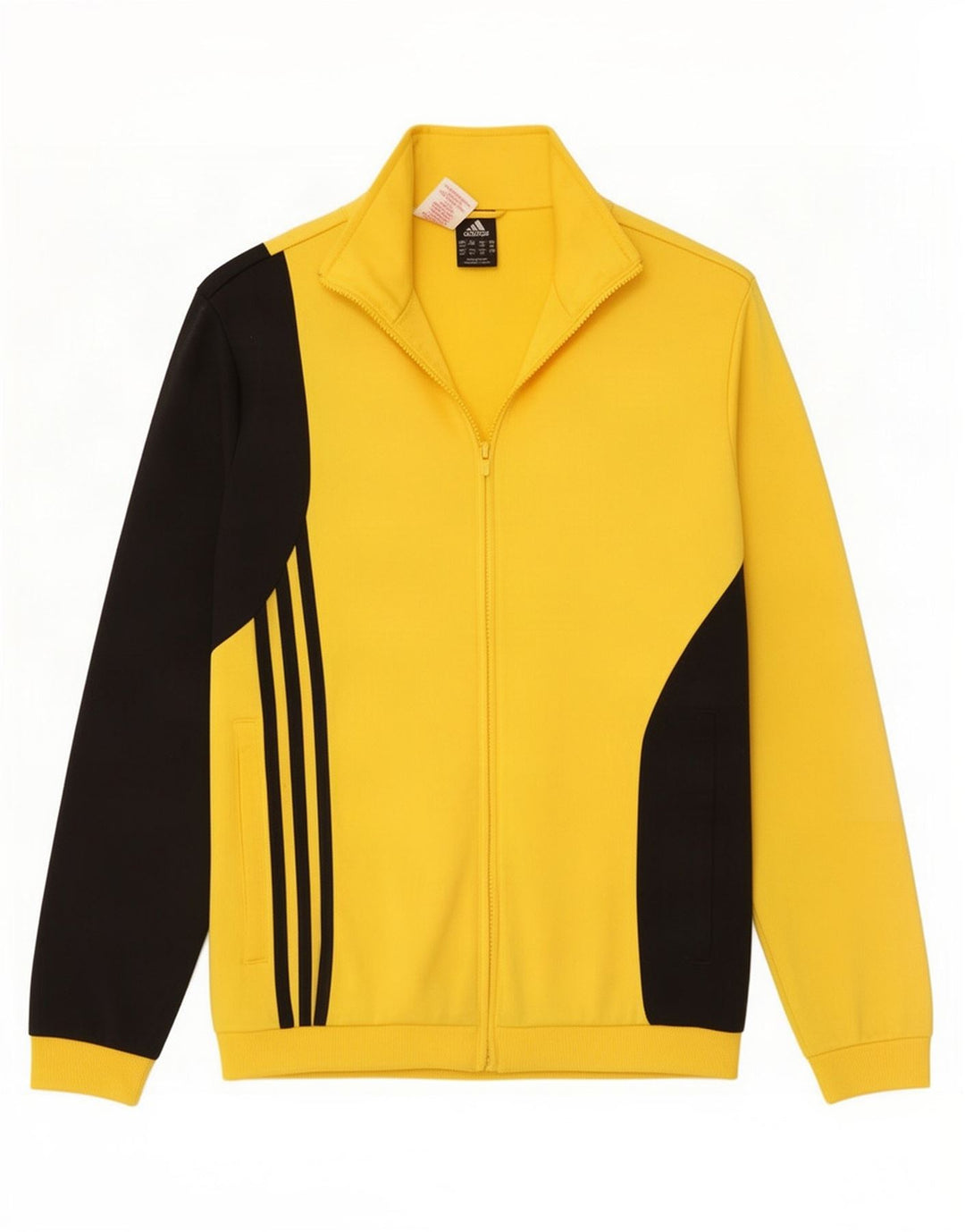 Adidas Veste de Survêtement Garçon 13-14 ans Jaune Colorblock Polyester