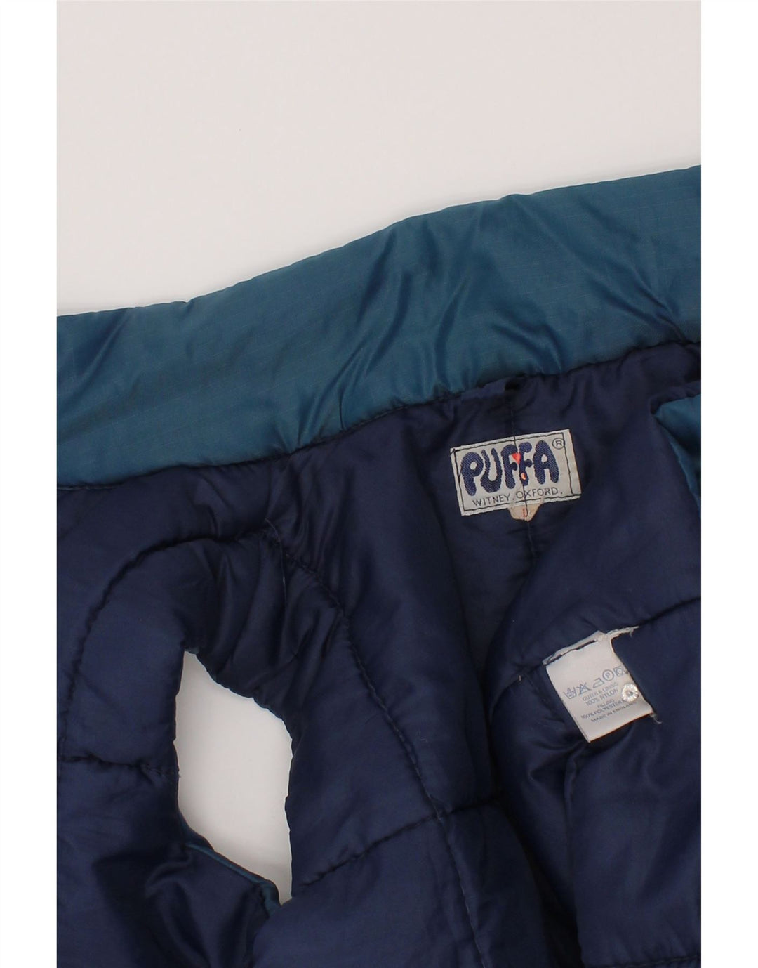 Puffa Gilet rembourré pour garçon 7-8 ans Grand Bleu Nylon