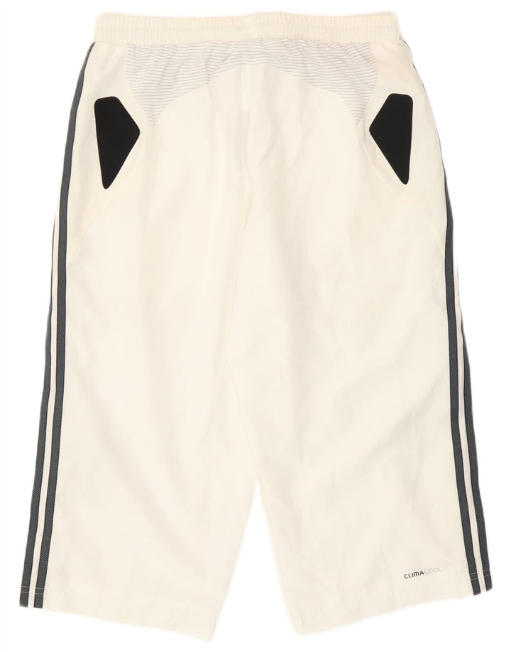 Adidas Hommes Climacool Bermuda Sport Short Petit Blanc Polyester Sports