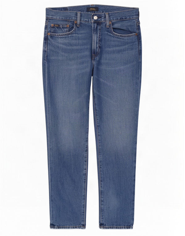 Polo Ralph Lauren Jean fuselé femme W26 L27 coton bleu