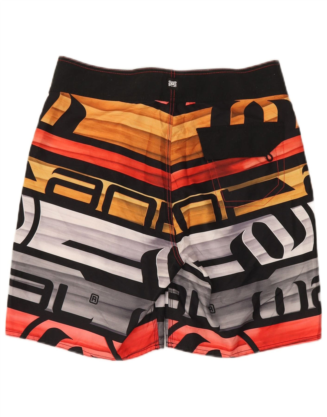 ANIMAL Short de Bain Graphique Homme Grand Polyester Rayé Multicolore