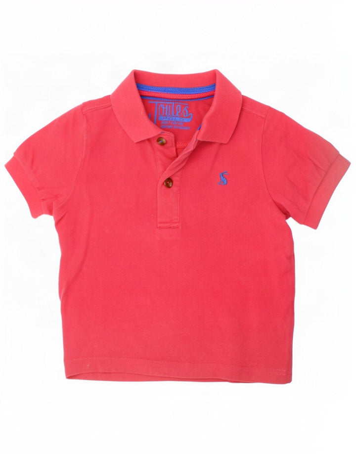 Joules Polo Garçon 3-4 ans Rose Coton