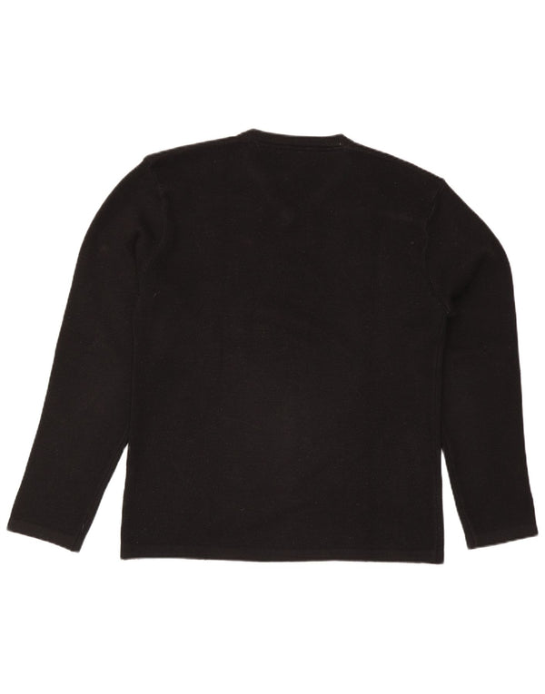 Sixty Pull col V pour homme en acrylique noir Large