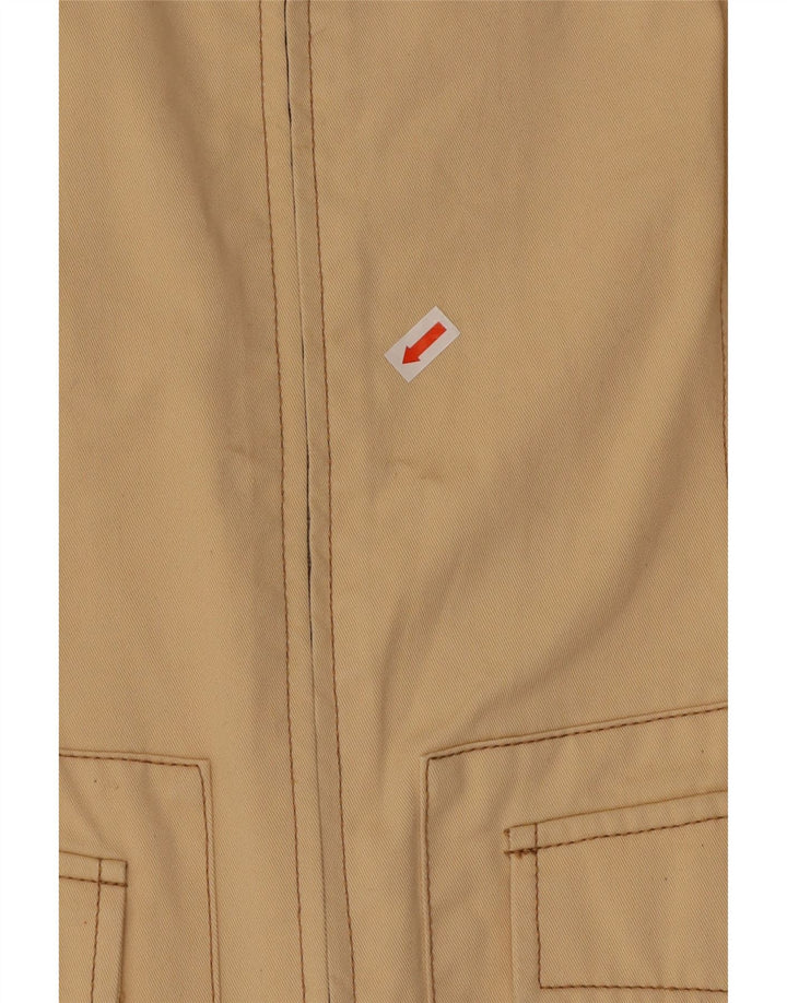 BENETTON Veste Utilitaire Femme IT 42 Coton Beige Moyen