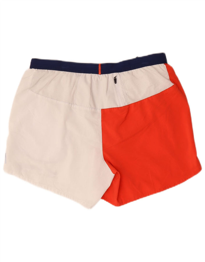 Nike Short de sport graphique pour homme - Large - Rouge color block