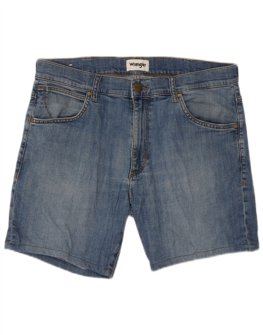 Wrangler Short en jean Larston W34 pour homme en coton bleu moyen