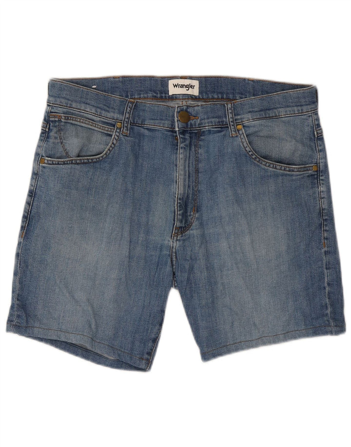 Wrangler Short en jean Larston W34 pour homme en coton bleu moyen