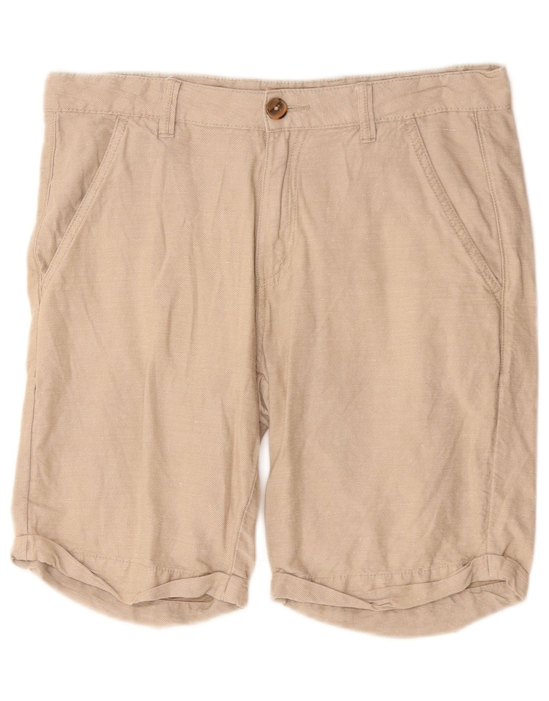 Dack's Short chino coupe classique pour homme EU 46 Small W32 Beige