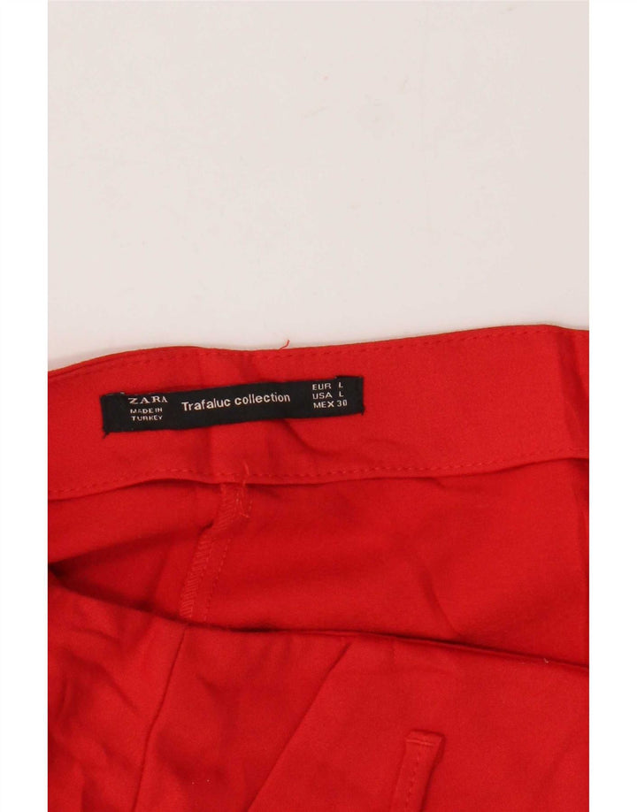 Zara Jupe-short pour femme UK 14 Large Rouge