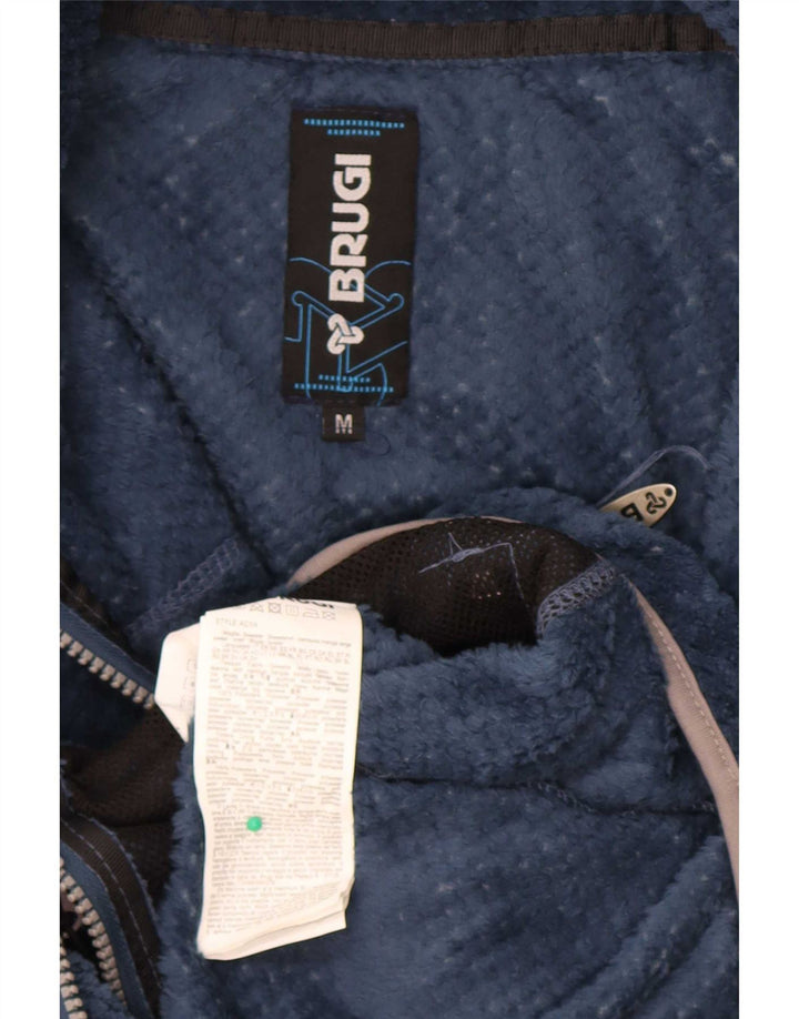 Brugi Veste polaire pour homme UK 38 Bleu marine moyen Polyester