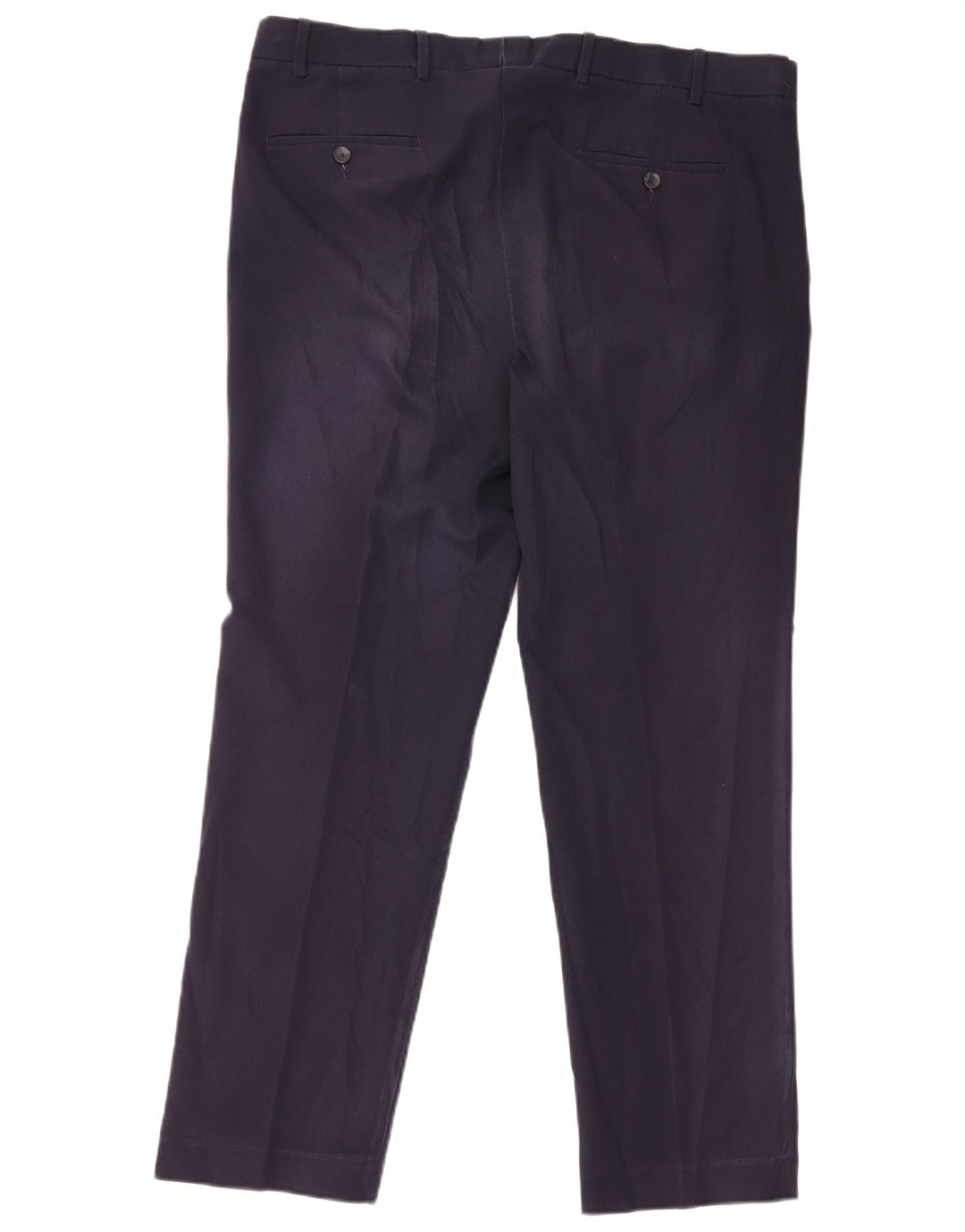 Marks & Spencer Pantalon de costume droit pour homme W38 L31 Bleu marine