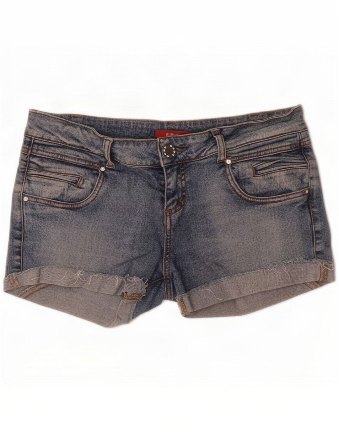 Liu Jo Short en jean pour femme Medium W28 Bleu
