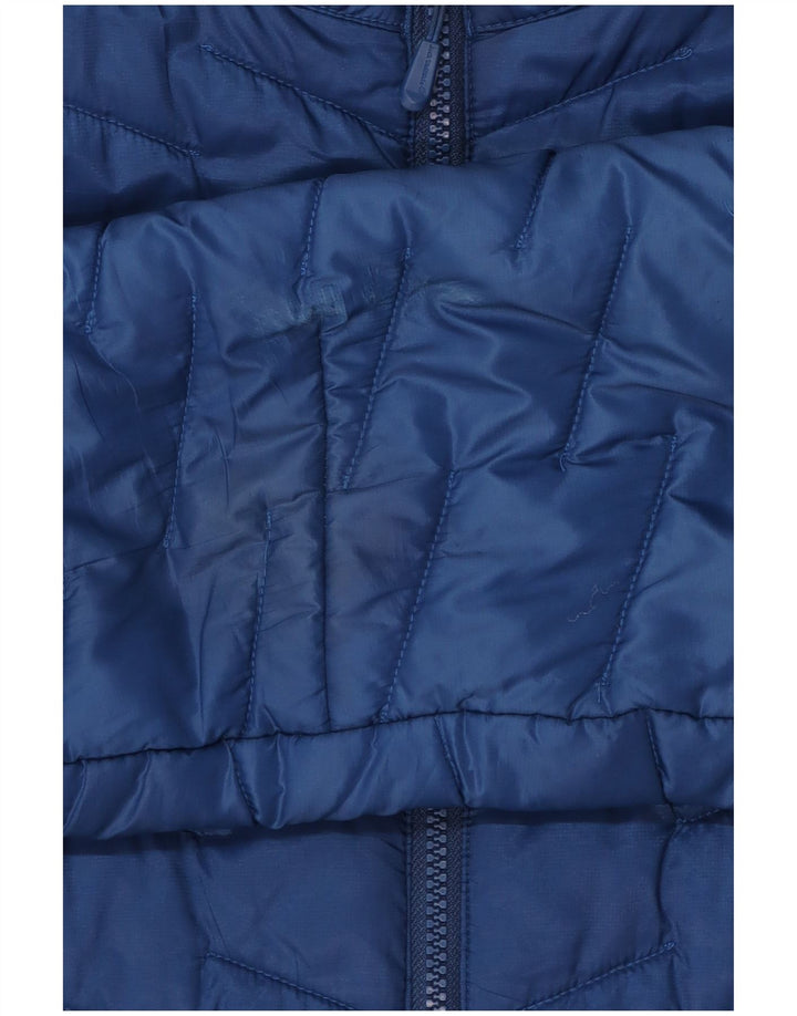 Jack Wolfskin Veste matelassée pour homme UK 36/38 Bleu moyen Polyester