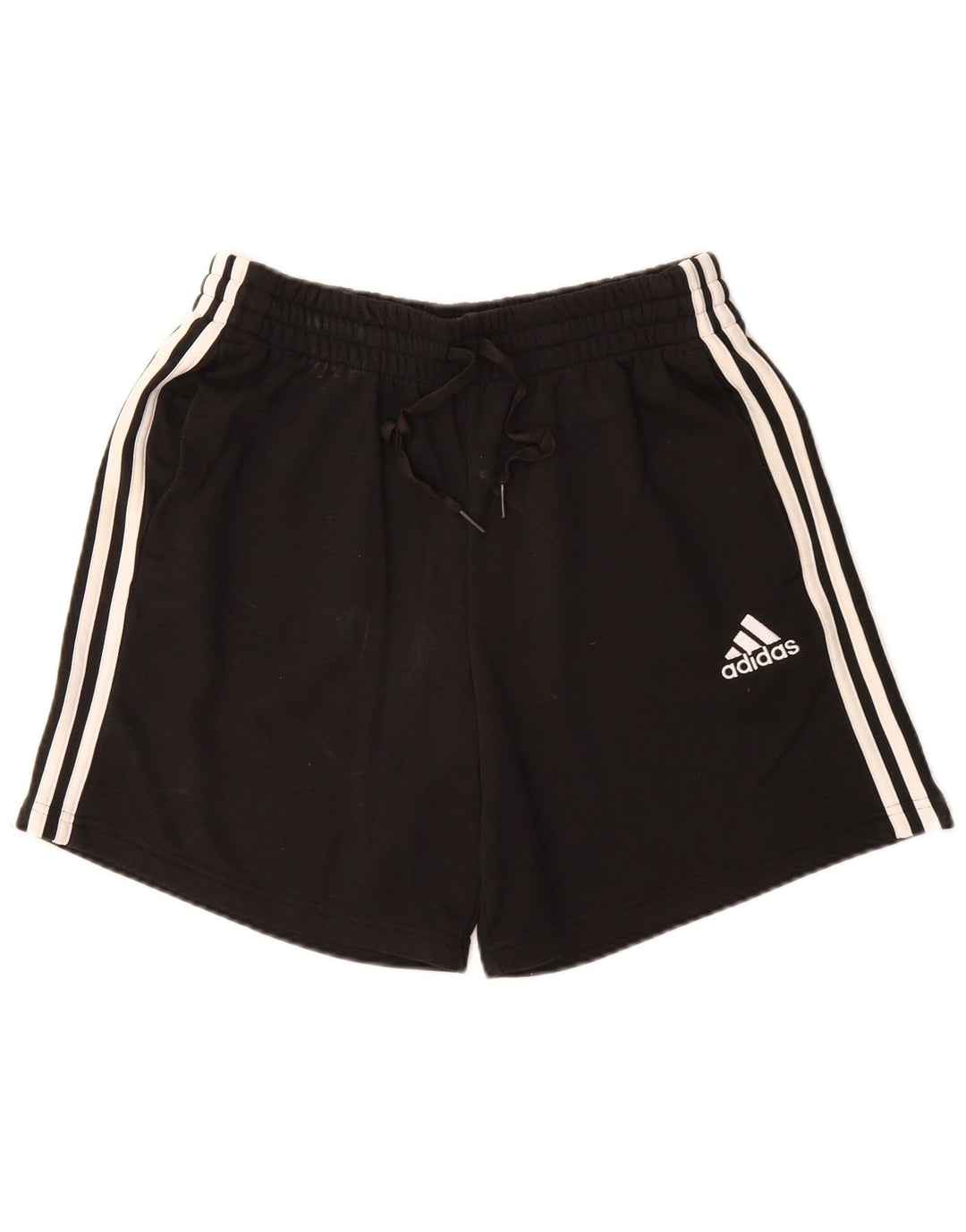 Adidas Short de sport pour homme en coton noir moyen
