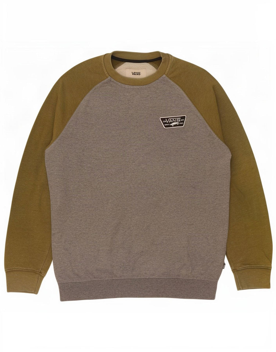 Vans Sweat-shirt pour hommes, grand, gris, colour block