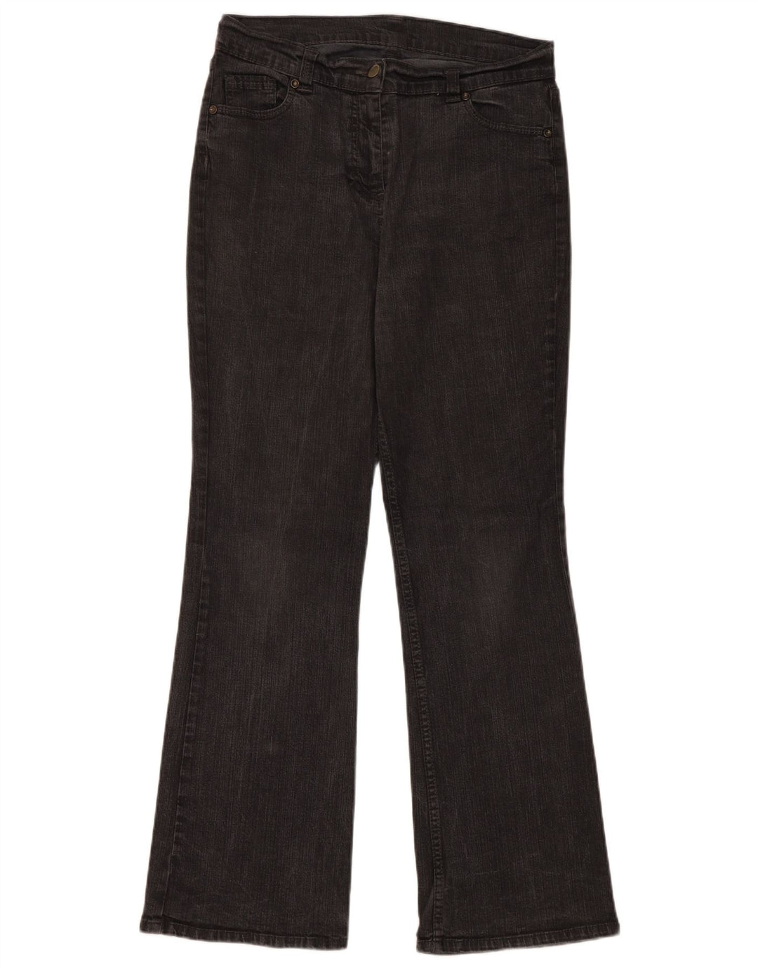 Marks & Spencer Jean bootcut pour femme UK 12 Medium W30 L29 Coton noir