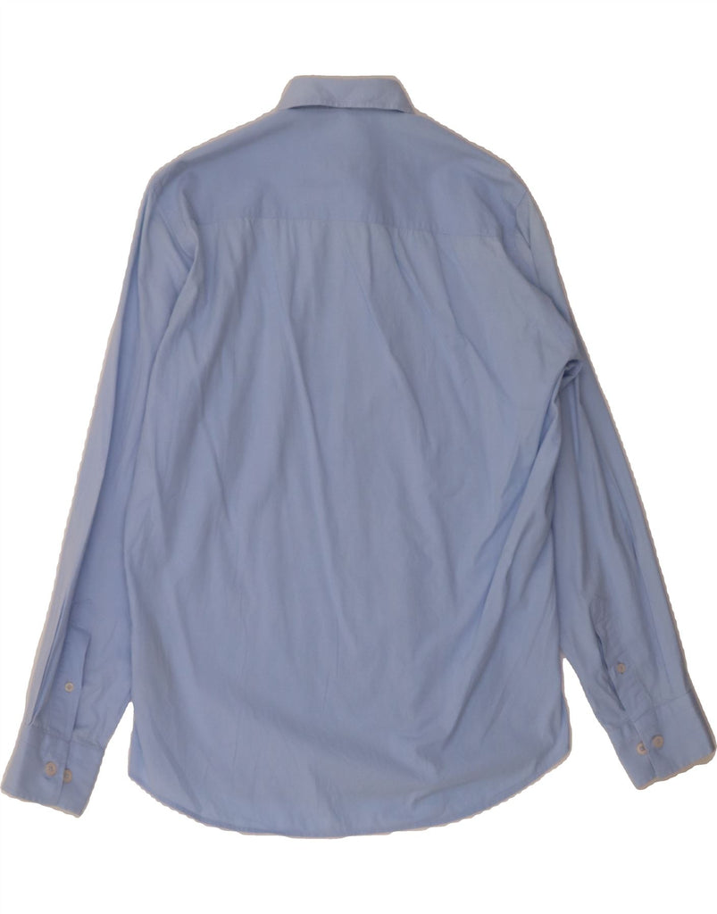 BURBERRY Mens Shirt Small Blue Cotton Vintage Burberry and Second-Hand Burberry from Messina Hembry 